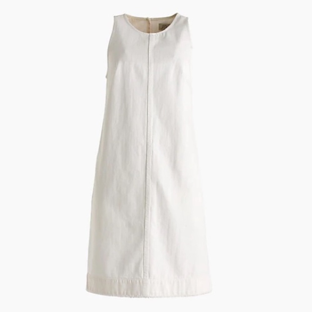 J. Crew Denim Shift Mini Dress